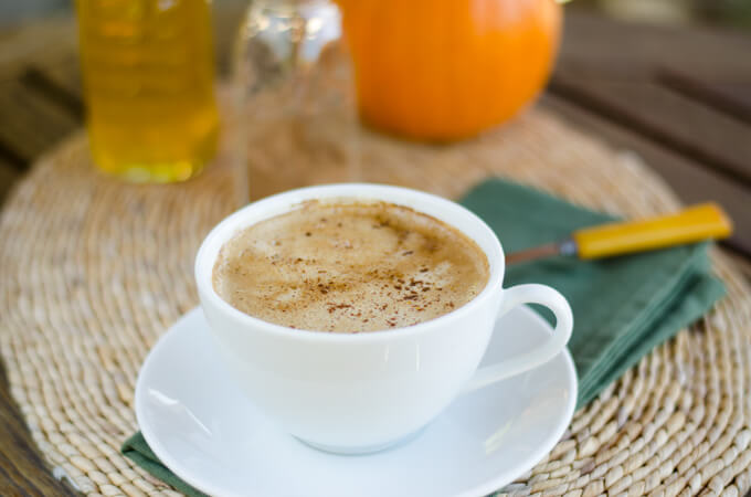 10 Easy Paleo Recipes for Fall - Pumpkin Spice Latte