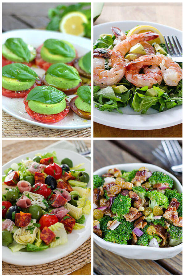 Here are 10 easy paleo summer salads — including my all-time favorite. And 3 easy paleo dressing recipes. All are gluten-free, grain-free and dairy-free.
