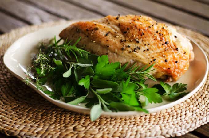This simple roast turkey breast recipe is perfect for dinner, lunch ...