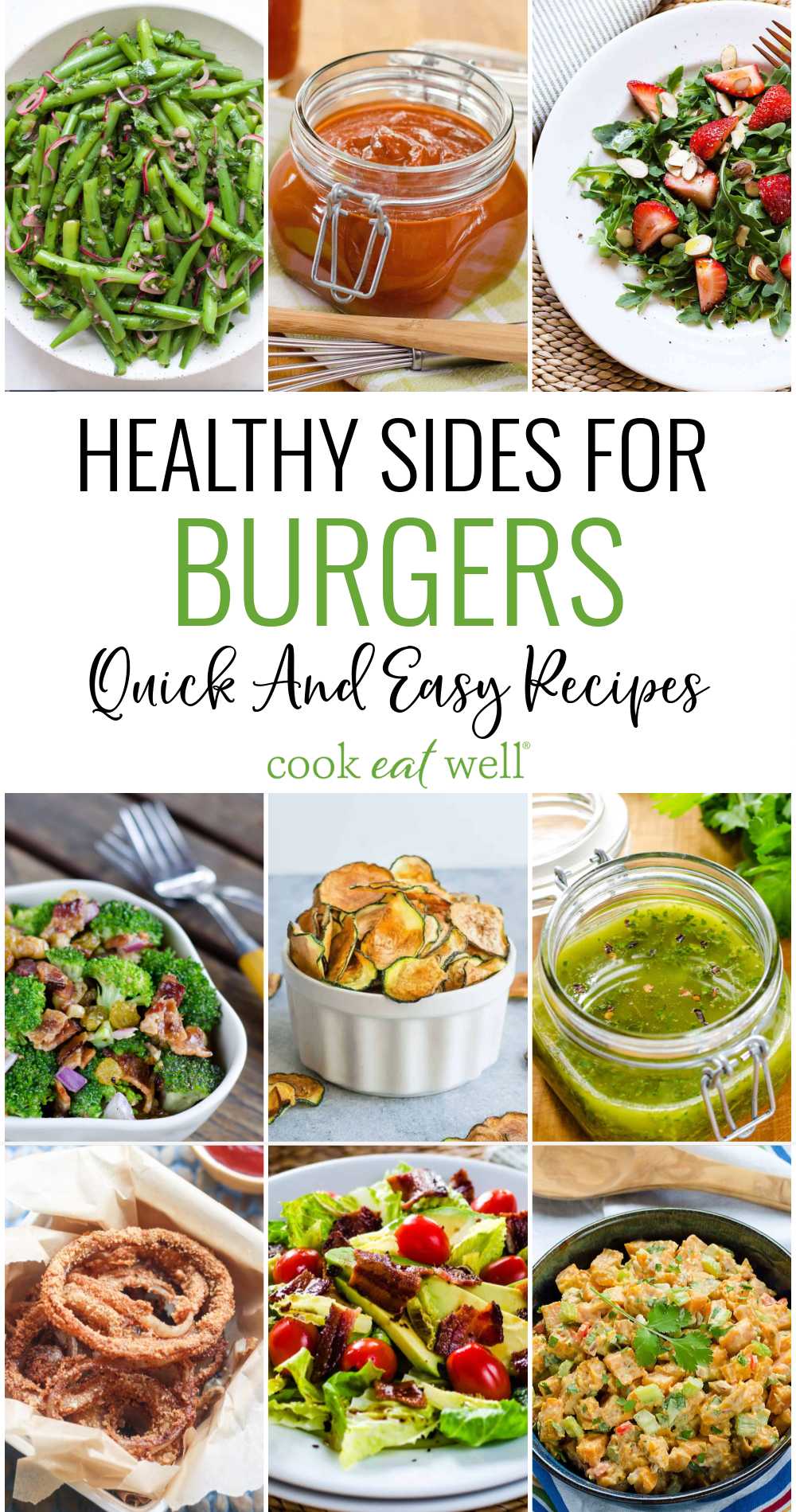 Healthy Sides For Burgers Quick And Easy Recipes Cook Eat Well