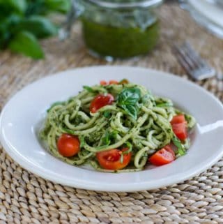 Zucchini Pasta Pesto