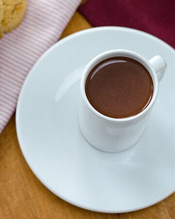 Drinking Chocolate (Dark Hot Chocolate)