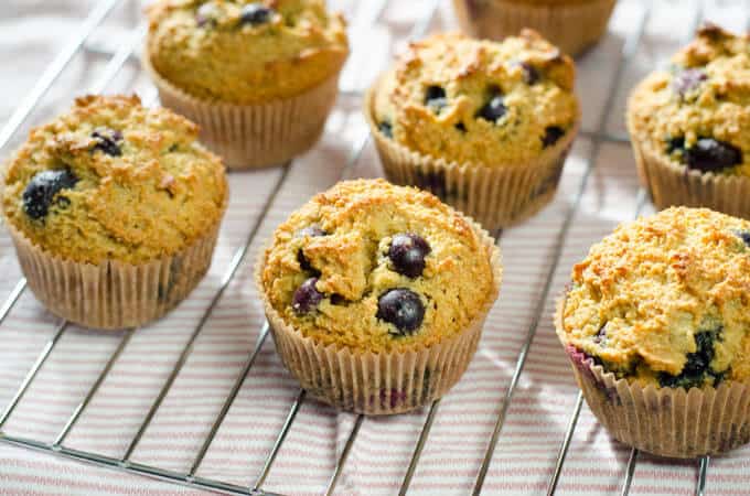 Blueberry Paleo Muffins | Paleo Breakfast Ideas