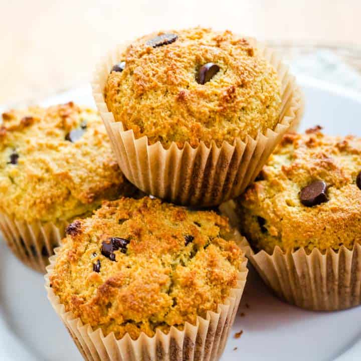 Gluten Free Chocolate Chip Muffins - Cook Eat Well