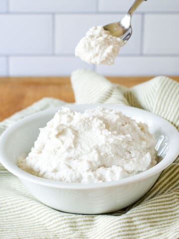 Coconut whipped cream