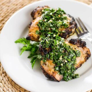 Grilled Chicken with Chimichurri Sauce - Cook Eat Well
