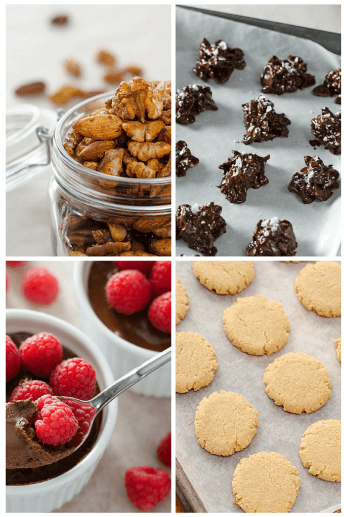 Easy Homemade Christmas Gifts — spiced nuts, chocolates, cookies