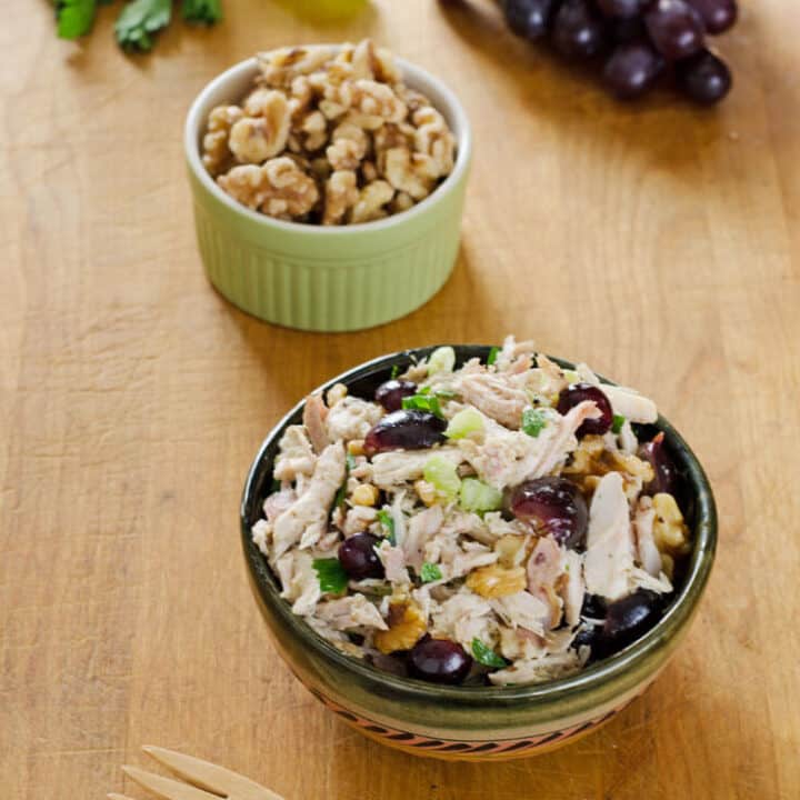Chicken Salad with Grapes and Walnuts | Cook Eat Well