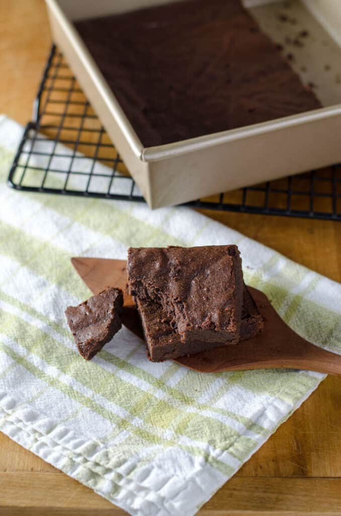 One Bowl Coconut Flour Brownies