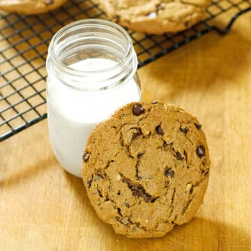 Almond Butter Chocolate Chip Cookies [Recipe Video] | Gluten Free