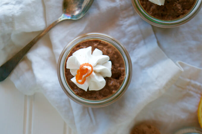 Chocolate Orange Chia Pudding Recipe