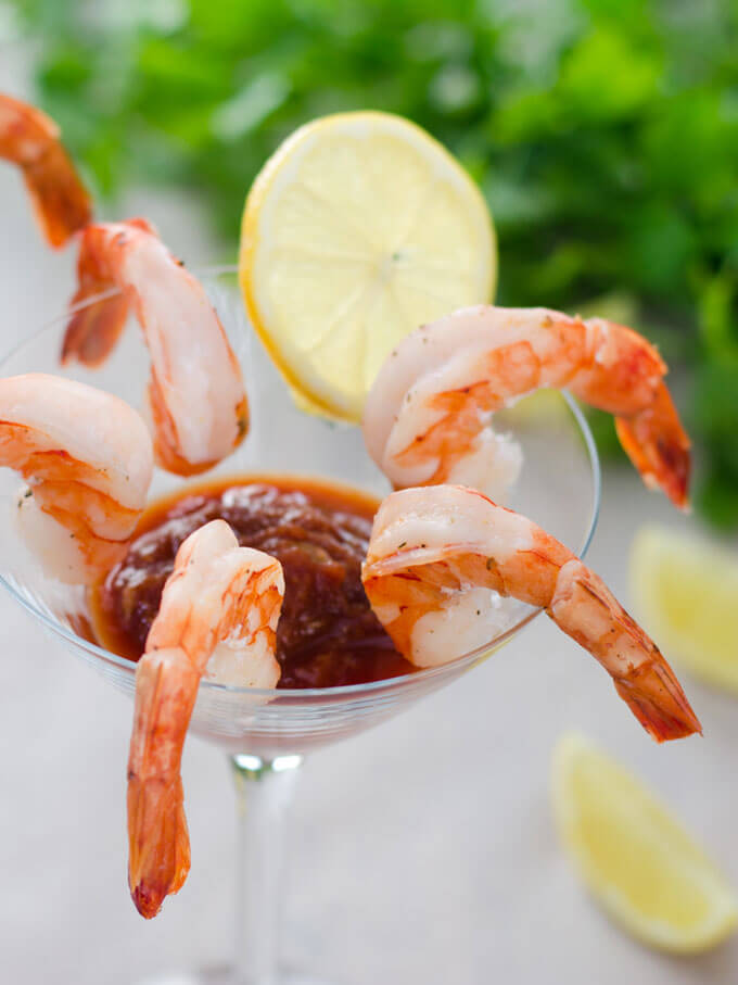 Roasted Shrimp Cocktail