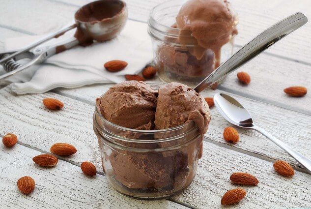 Paleo Chocolate & “Peanut Butter” Ice Cream - Paleo Newbie | Easy Ice Cream Recipes That Are Dairy-Free