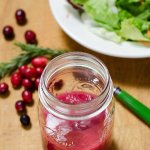 Cranberry salad dressing