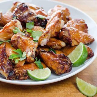 Chicken wings platter