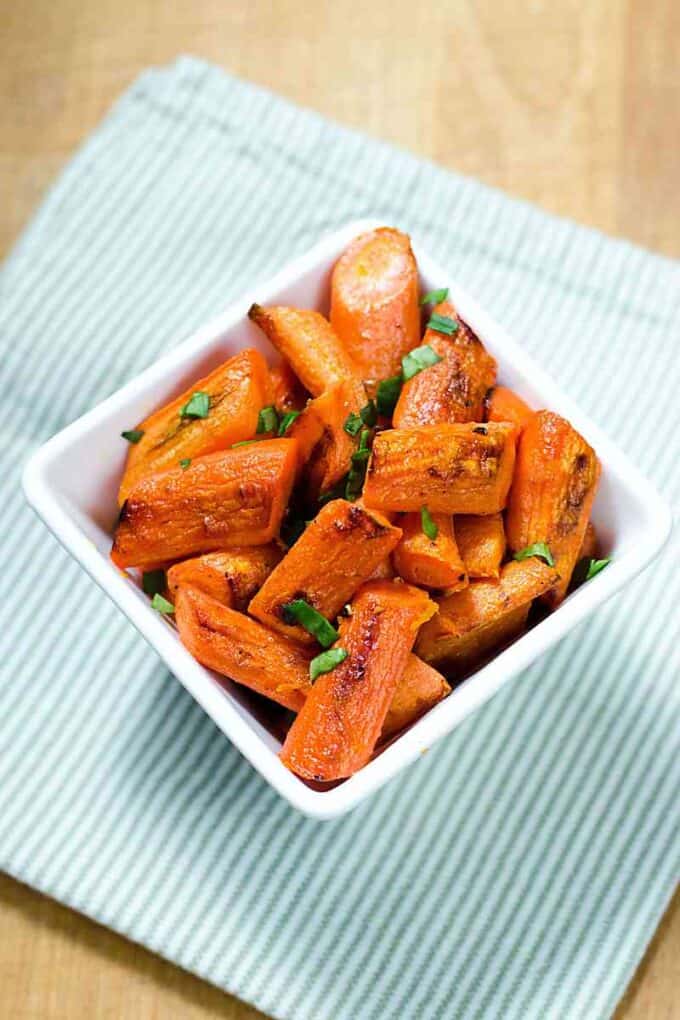Easy Baked Carrots