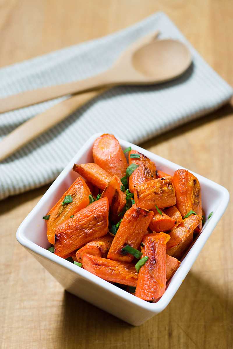 Gebratene Karotten