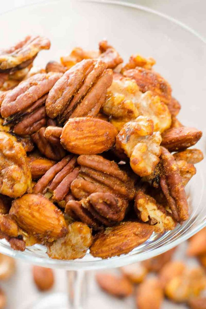 Chili Spiced Mixed Nuts Cook Eat Well