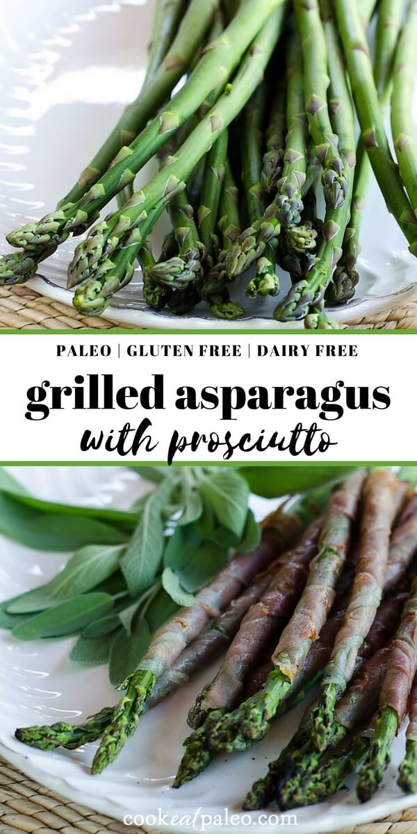 Grilled Asparagus Wrapped with Prosciutto | Gluten Free Paleo Recipe