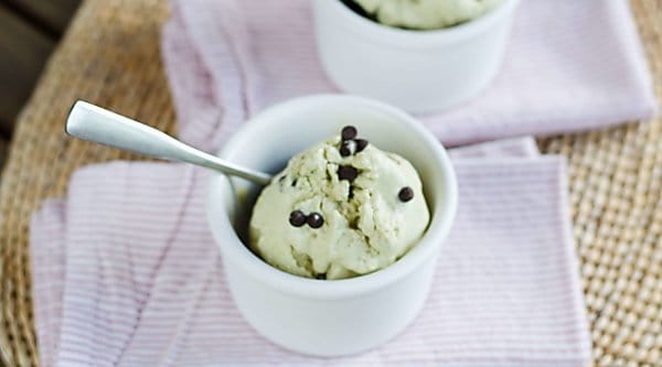 Pistachio Chocolate Chip Ice Cream - Cook Eat Well