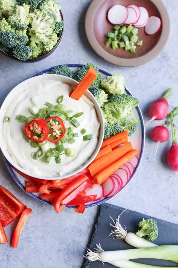 Paleo Sour Cream and Onion Dip – The Roasted Root