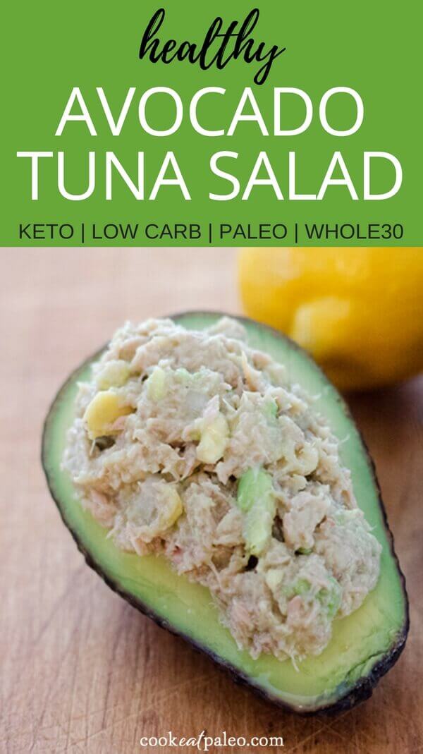 Keto Avocado Tuna Salad Recipe