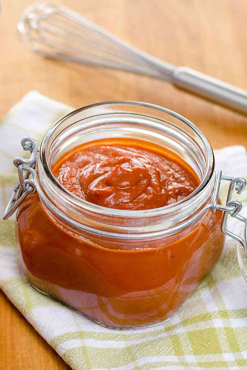 Sugar-free peach barbecue sauce