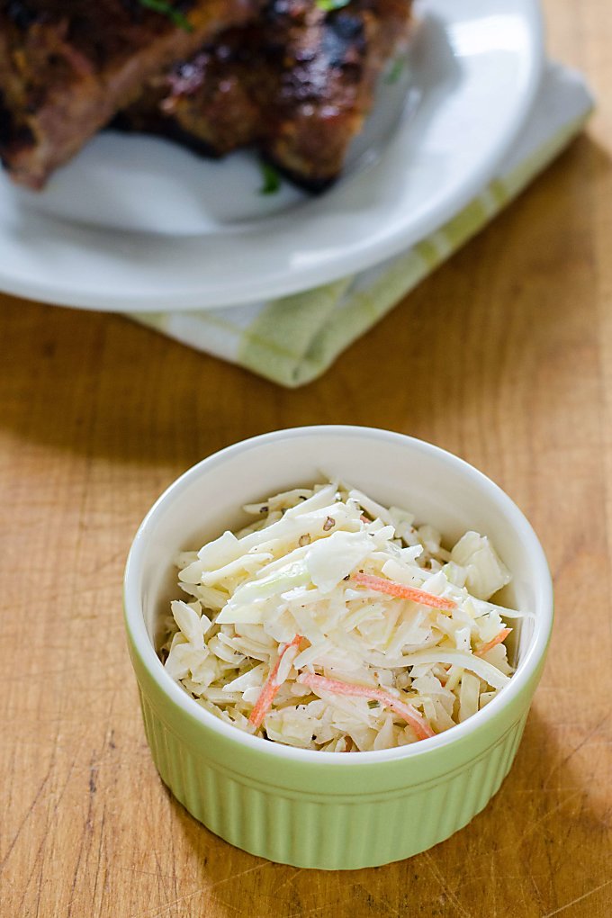Easy Coleslaw Recipe (Paleo, Low Carb, Keto) - Cook Eat Well