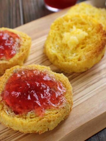 Keto English muffins