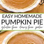 easy homemade pumpkin pie