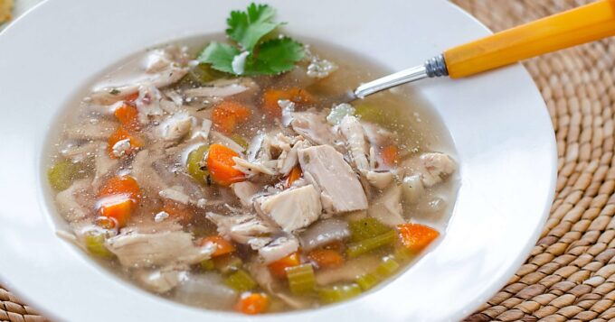 Crockpot chicken soup