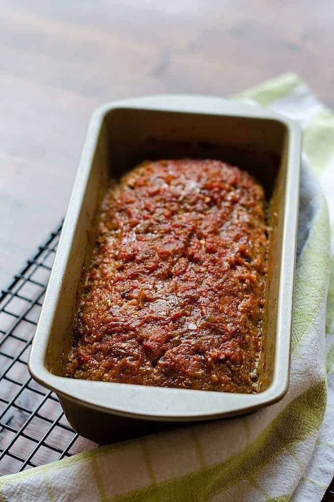 Easy Keto Meatloaf Recipe (Paleo, Gluten Free, Whole30) 