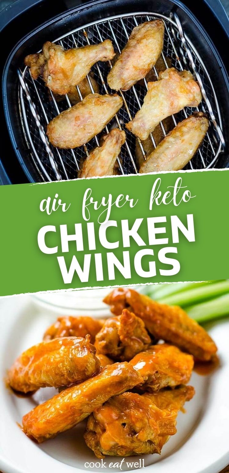 Best Air Fryer Chicken Wings Recipe (Keto, Paleo, Whole30) - Cook Eat Well
