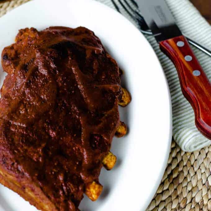 Instant Pot Rack Of Ribs {grain-free, sugar-free, keto}