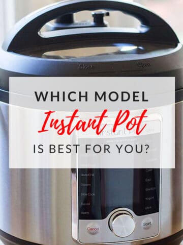 Which Instant Pot is best for you?