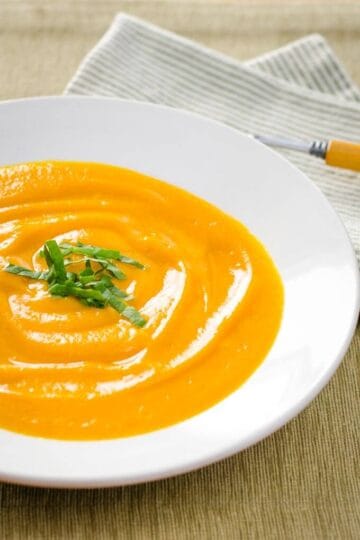 Sweet Potato Soup (Paleo, Vegan, Whole30) - Cook Eat Well