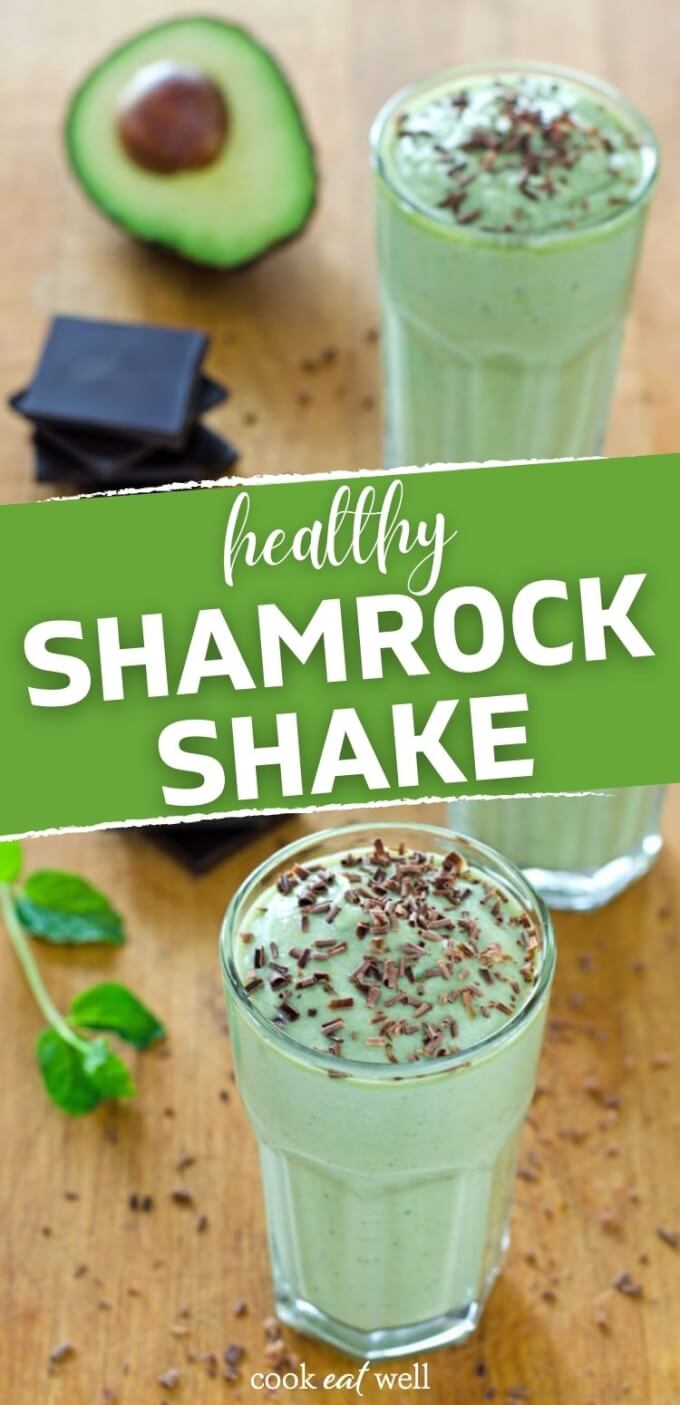 Healthy Shamrock Shake Recipe - Cook Eat Well