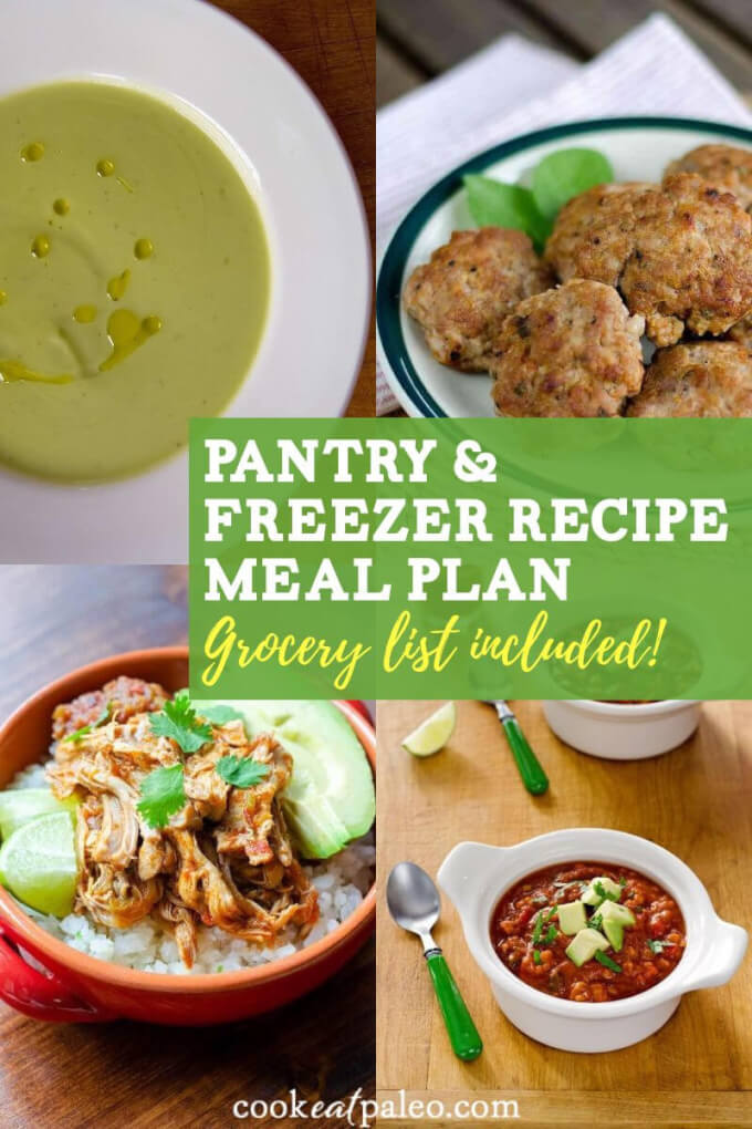 Easy Recipes Using Pantry & Freezer Ingredients (Meal Plan & Grocery ...