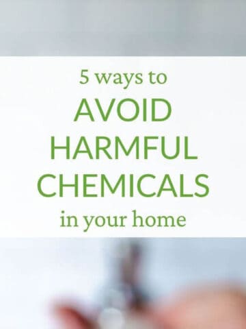 5 ways to avoid harmful chemicals in your home - hand soap