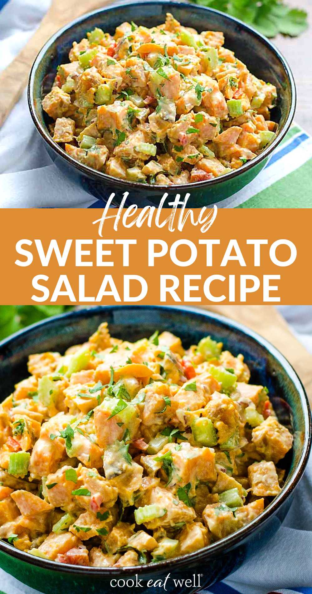 Easy Sweet Potato Salad (Paleo, Vegan, Whole30) - Cook Eat Well