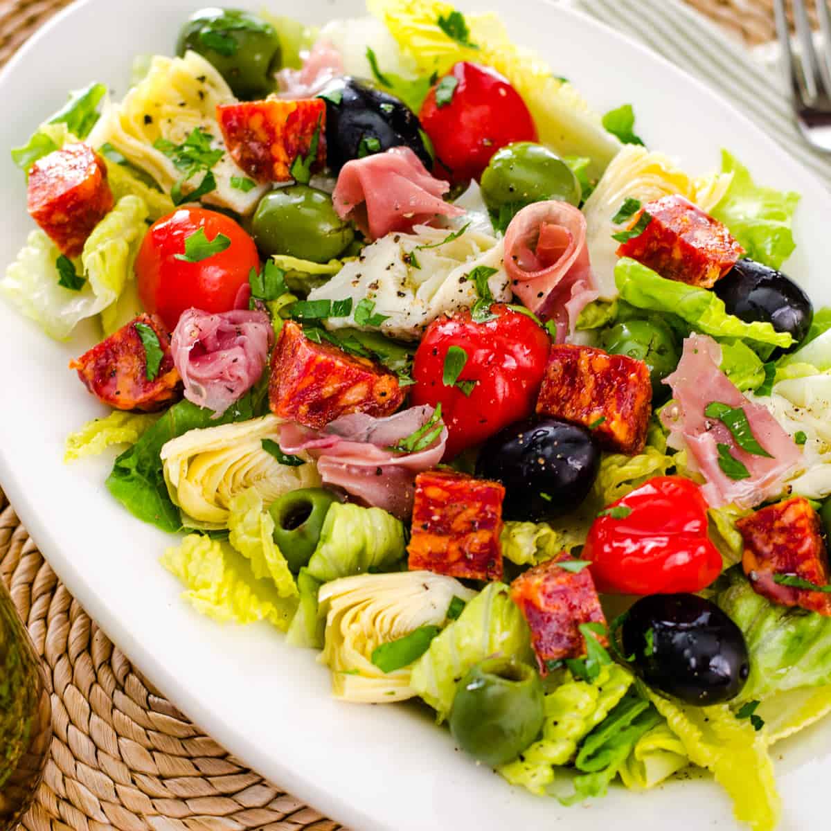 Italian Olive Salad Recipe - An Italian in my Kitchen