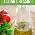 Healthy and easy Italian dressing