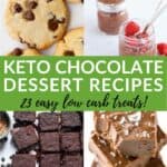 Keto chocolate dessert recipes: 23 easy low carb treats