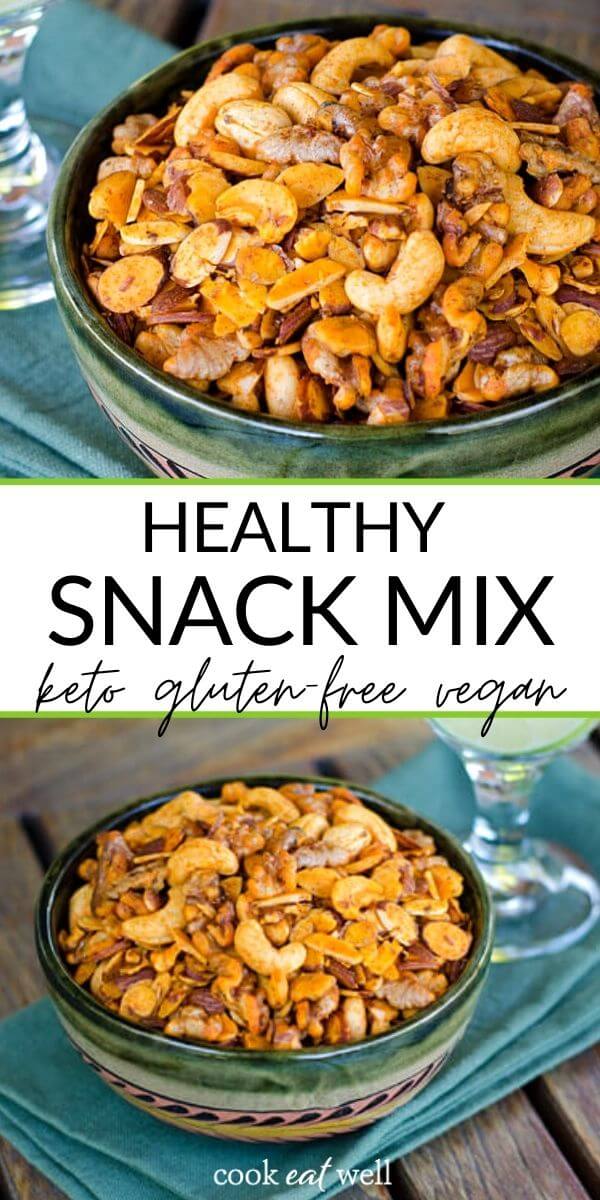 Easy Snack Mix (Keto, Paleo, Whole30) - Cook Eat Well