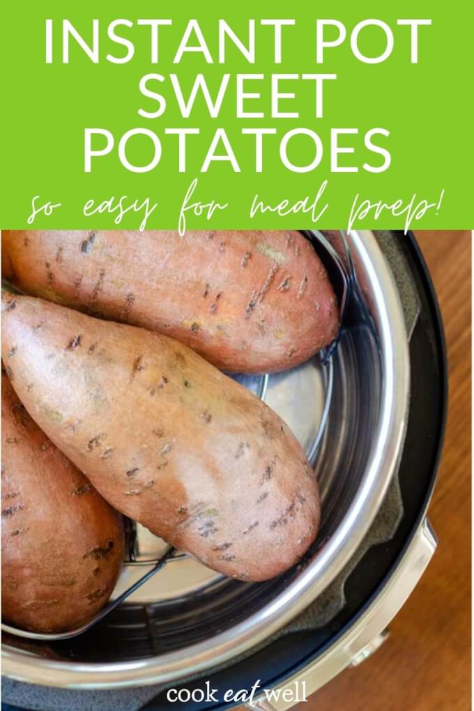 How To Cook Instant Pot Sweet Potatoes | Cook Eat Well