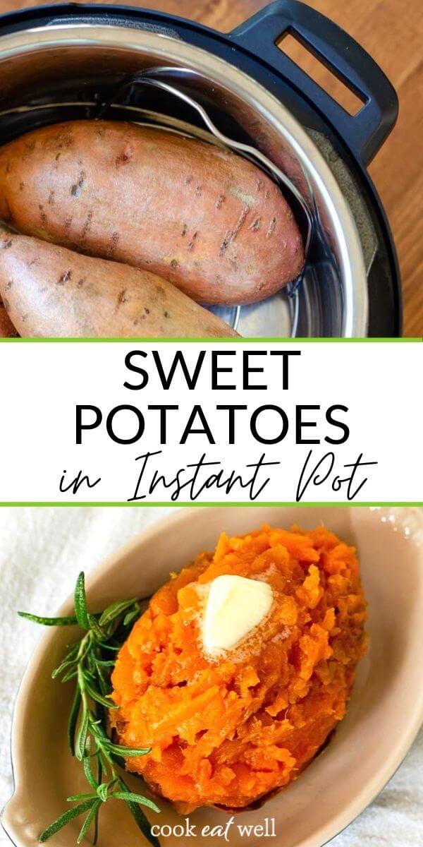 How To Cook Instant Pot Sweet Potatoes - Cook Eat Well