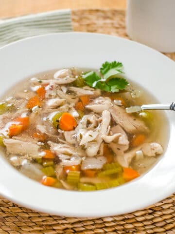 Crock pot chicken soup