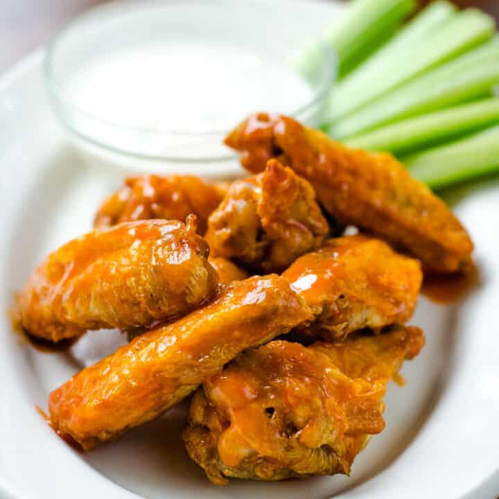 Best Air Fryer Chicken Wings Recipe (Keto, Paleo, Whole30) - Cook Eat Well