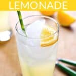 Easy homemade honey lemonade