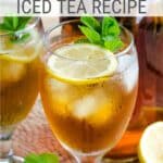 Easy cold brew iced tea recipe